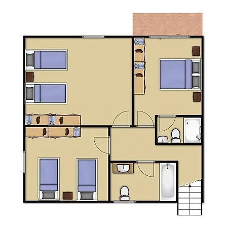 In Sleeps 7 With Pool Air Con And Wifi Villa Peyia